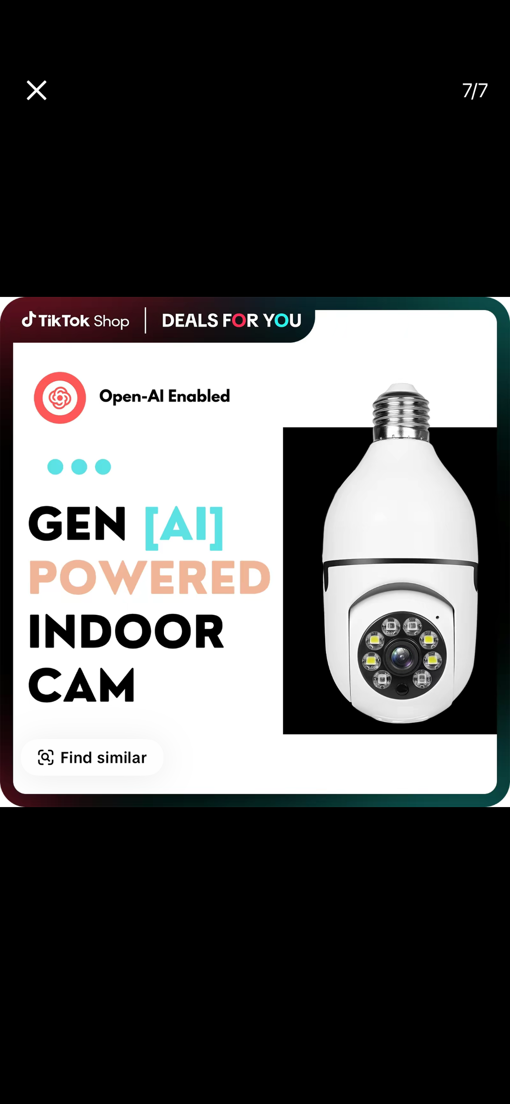 Hawkray bulb camera AI intelligent surveillance 911 alarm
